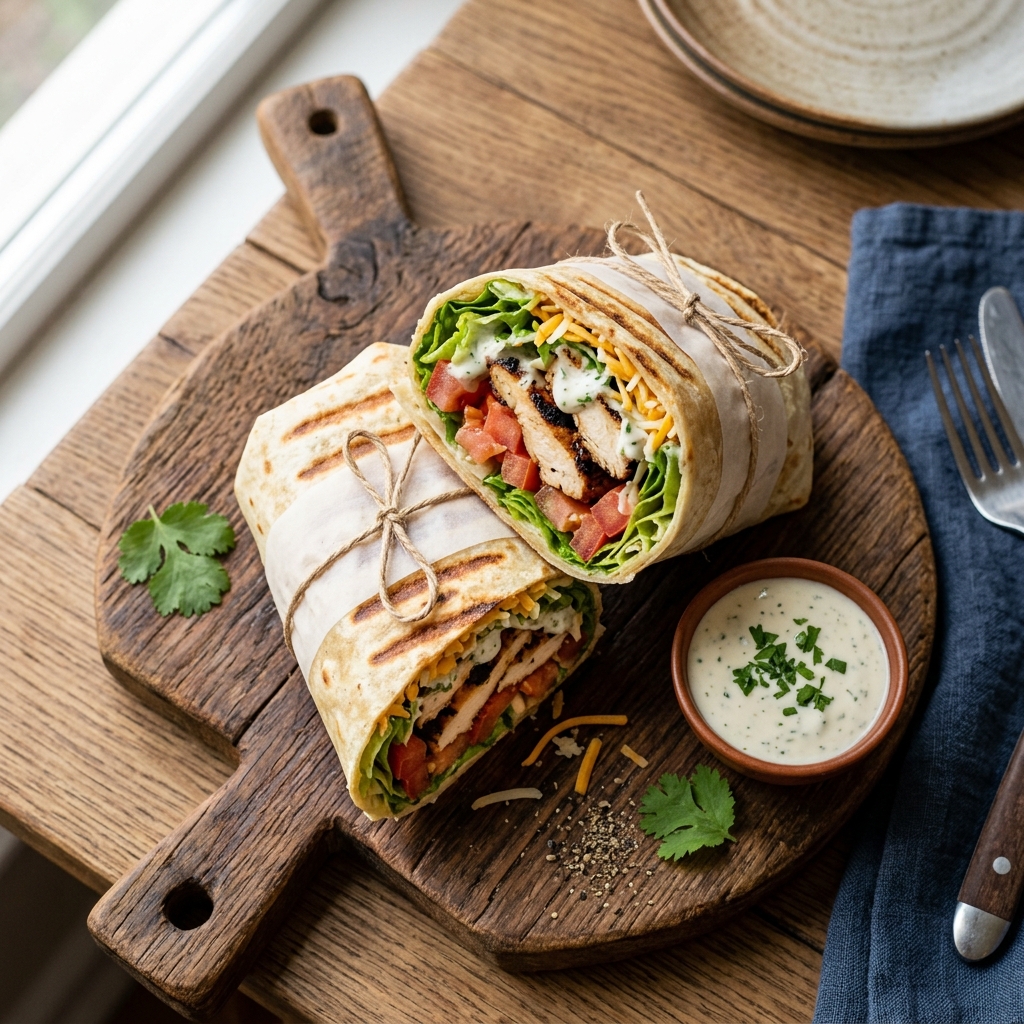 Grilled Chicken Wrap